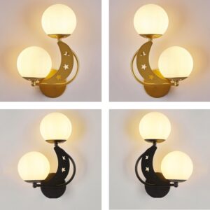 Alternative view of Bedroom Bedside Wall Lamp Indoor Background Wall Lamp Without Light Bulb