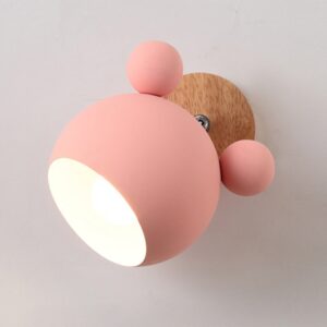 Alternative view of Creative Cartoon E27 LED Warm White Light Wall Lamp for Bedside Passage