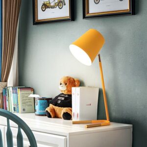 Alternative view of LED Eye-caring Table Lamp Modern Creative Minimalist Bedroom Bedside Lamp Student Study Table Lamp