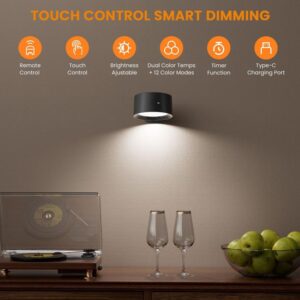 Alternative view of Smart Touch Control Mural Light RGB Wall Mount Lamp